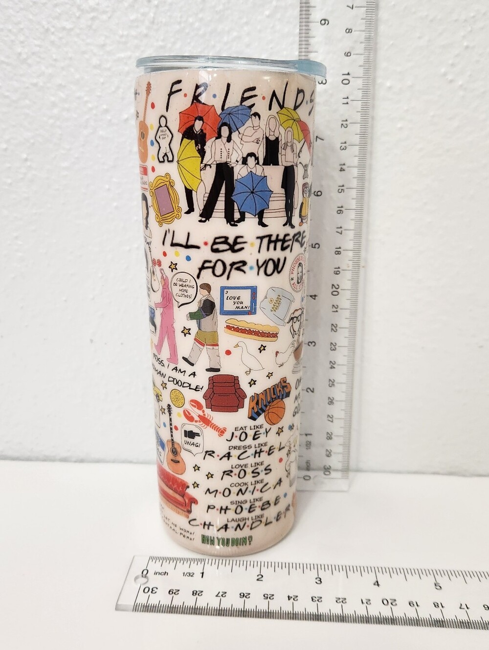 Sitcom Friends 20oz Capacity Stainless Steel Tumbler